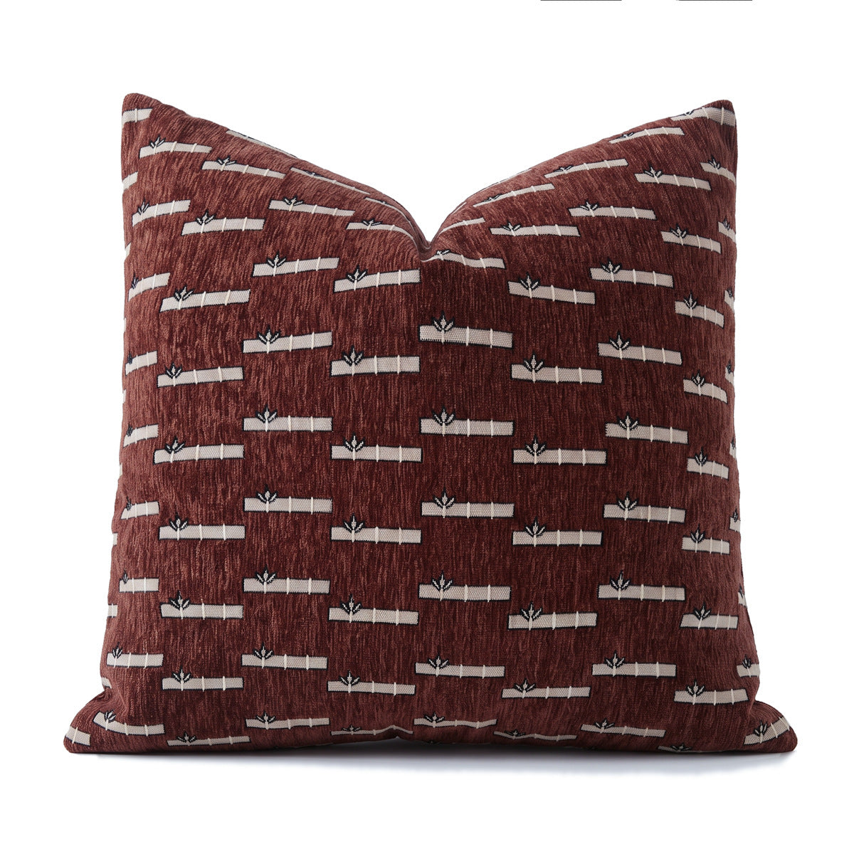 Designer Kissen mit geometrischem Muster