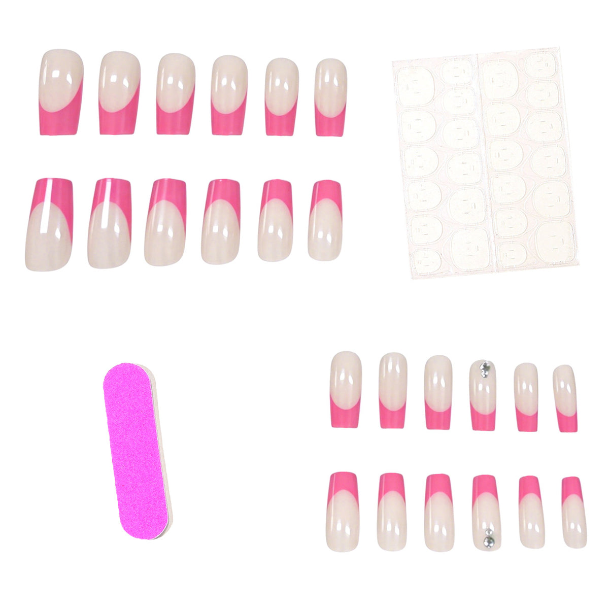 Stylische Acryl-Nagelverstärkungen Brehn
