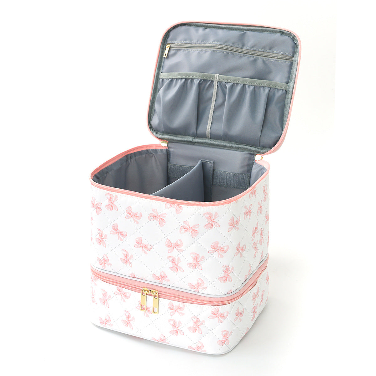 Kosmetik-Organizer-Tasche mit Praktischem Zweigeteiltem Design Brehn