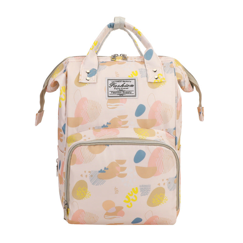 Blumenmuster Multi-Funktions-Wickelrucksack Brehn