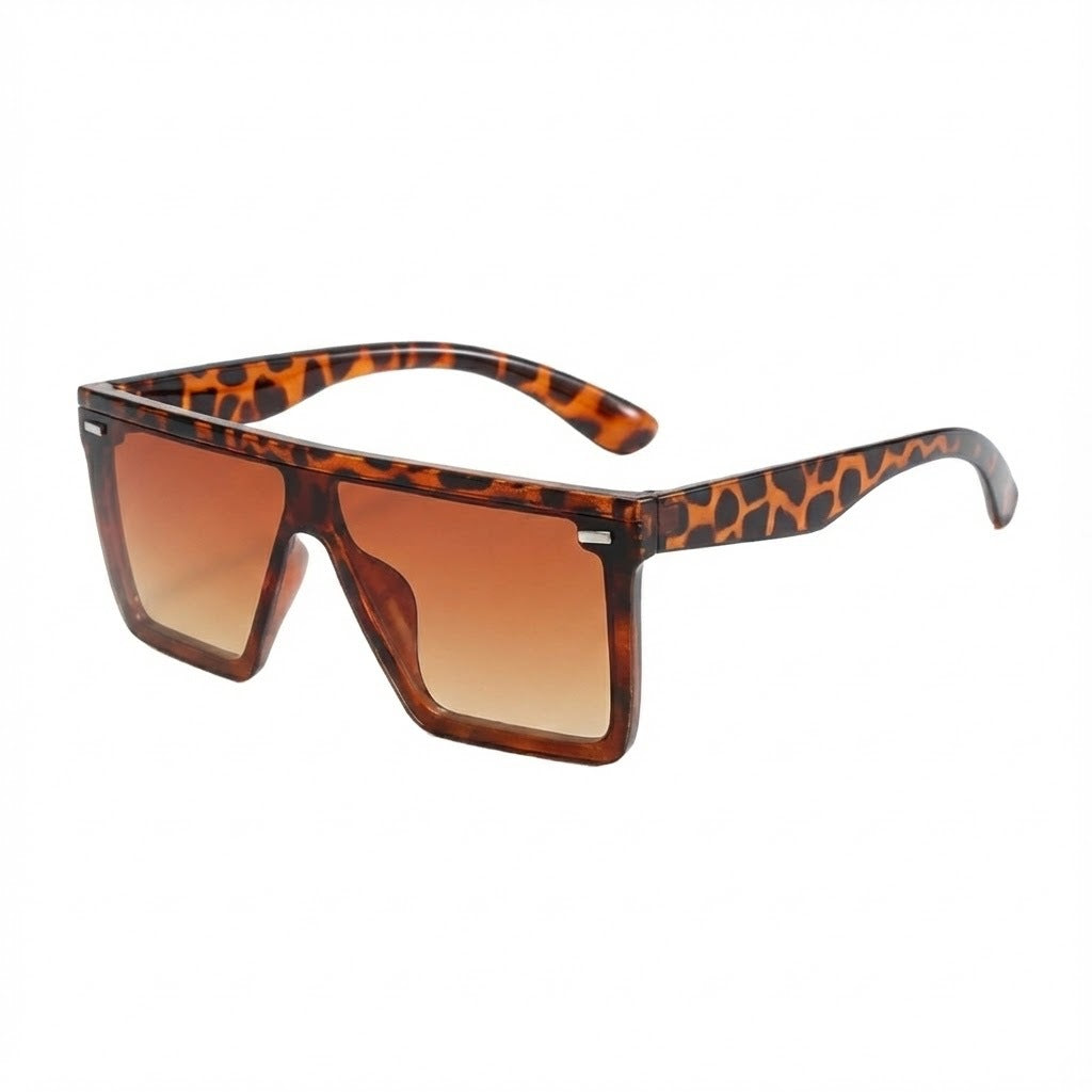 Damen Sportliche Oversized-Sonnenbrille mit modernem Rahmen Brehn