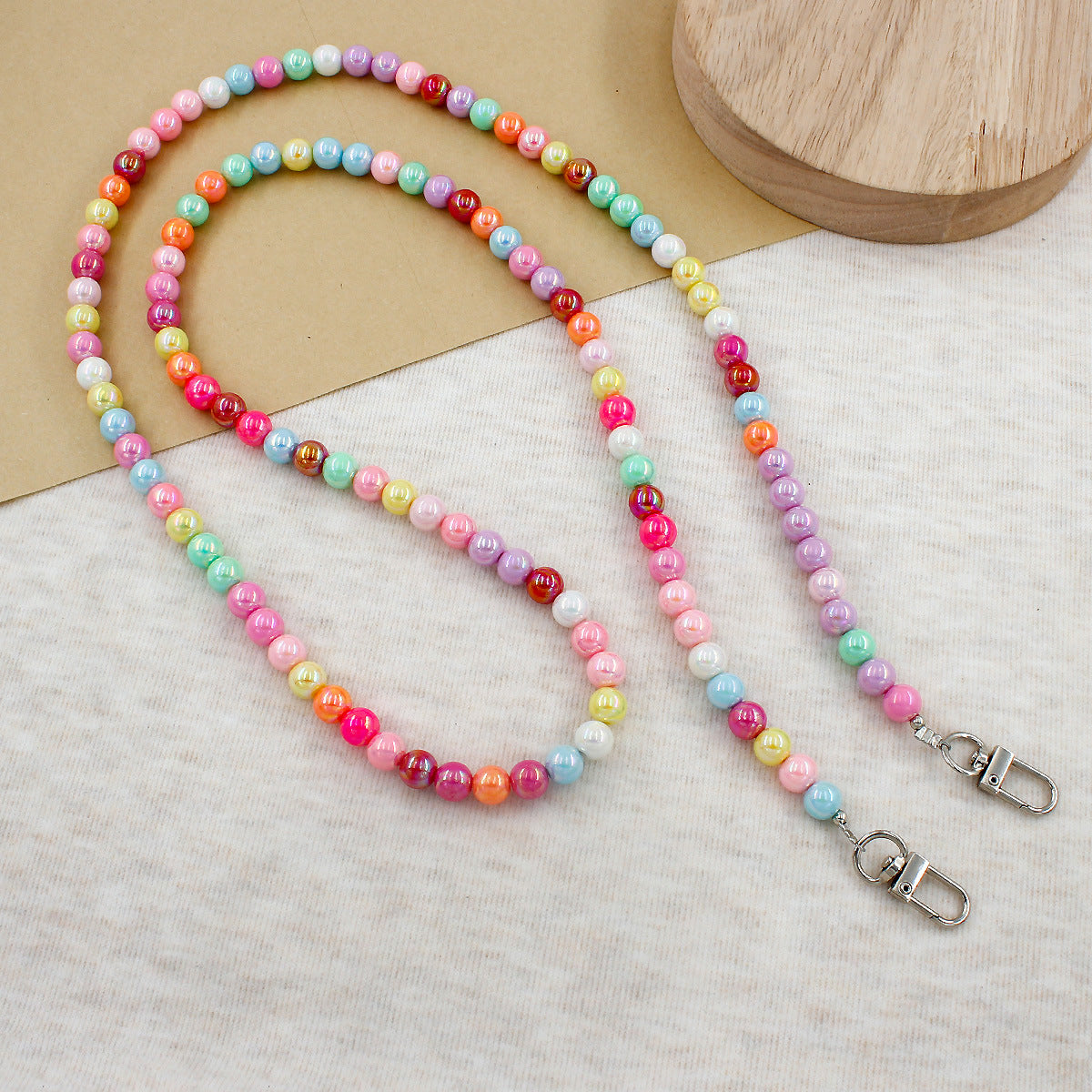 Bunte Perlen Brillenband Brehn