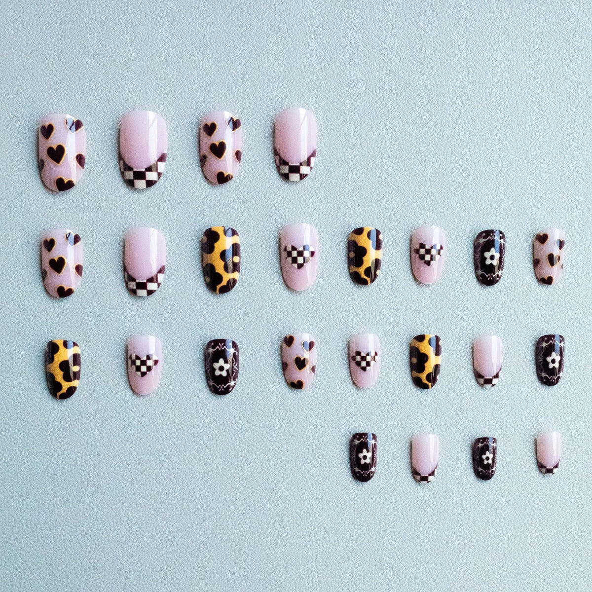 Künstlerisches Acryl-Nagelkunst-Set