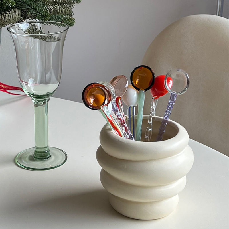 Künstlerische Blumenvase Brehn