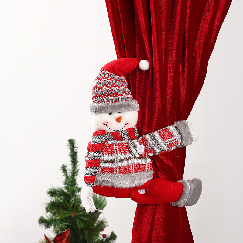 Weihnachtsmann Vorhang-Halter Brehn