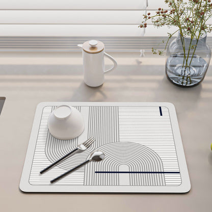 Stylische rutschfeste Platzsets