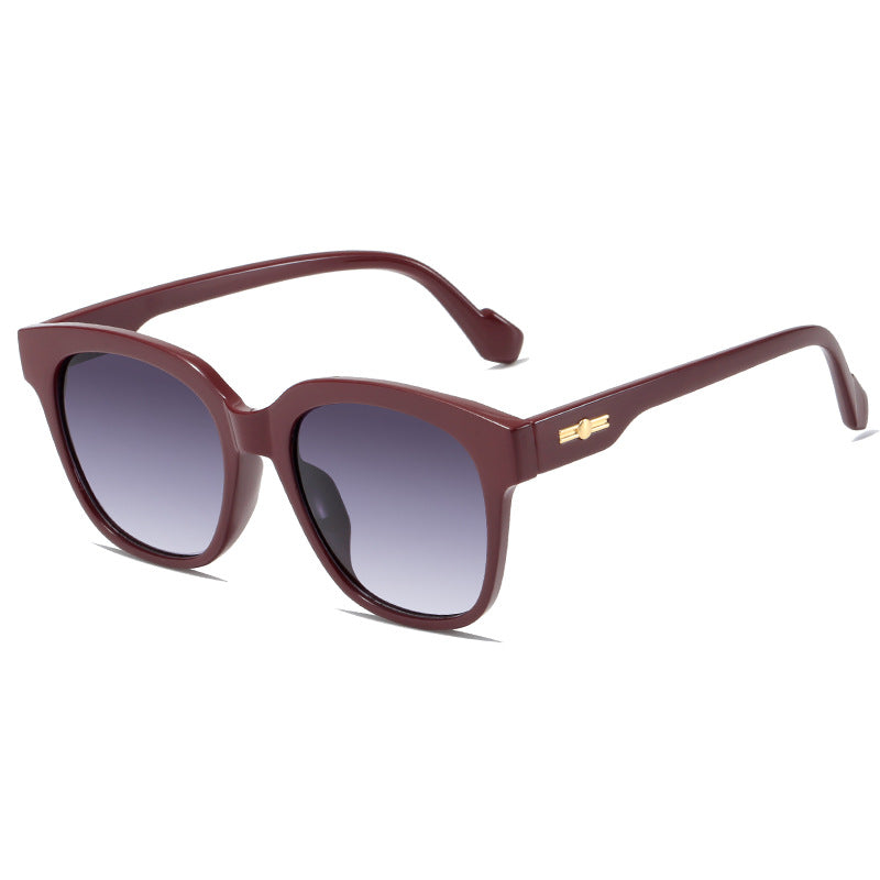 Damen klassische Sonnenbrille mit modernem Oversized-Rahmen Brehn
