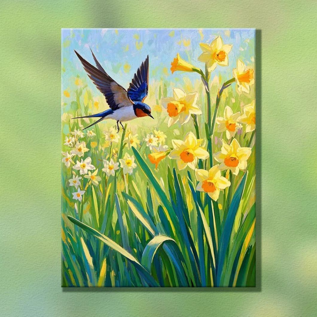 Natur-inspirierte dekorative Leinwandkunst Brehn