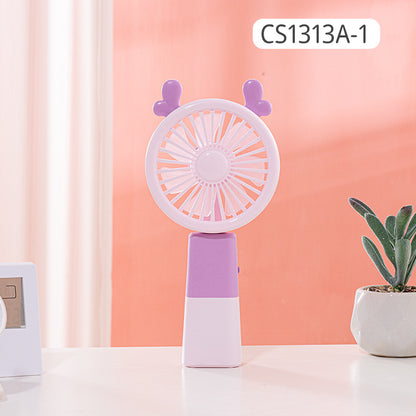 Damen Tragbarer Mini-Handventilator mit tierischem Design Brehn