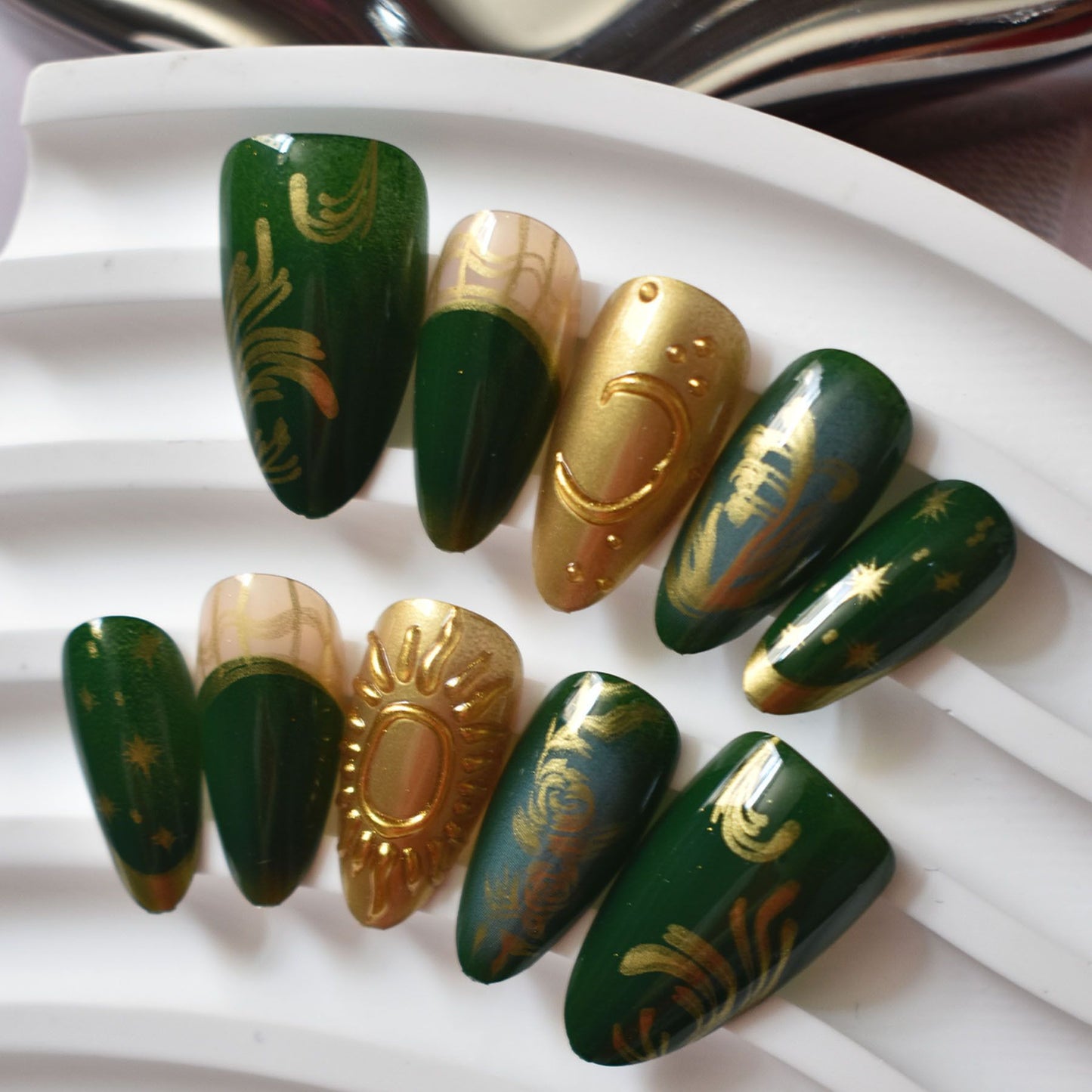 Künstlerisches Nageldesign Brehn
