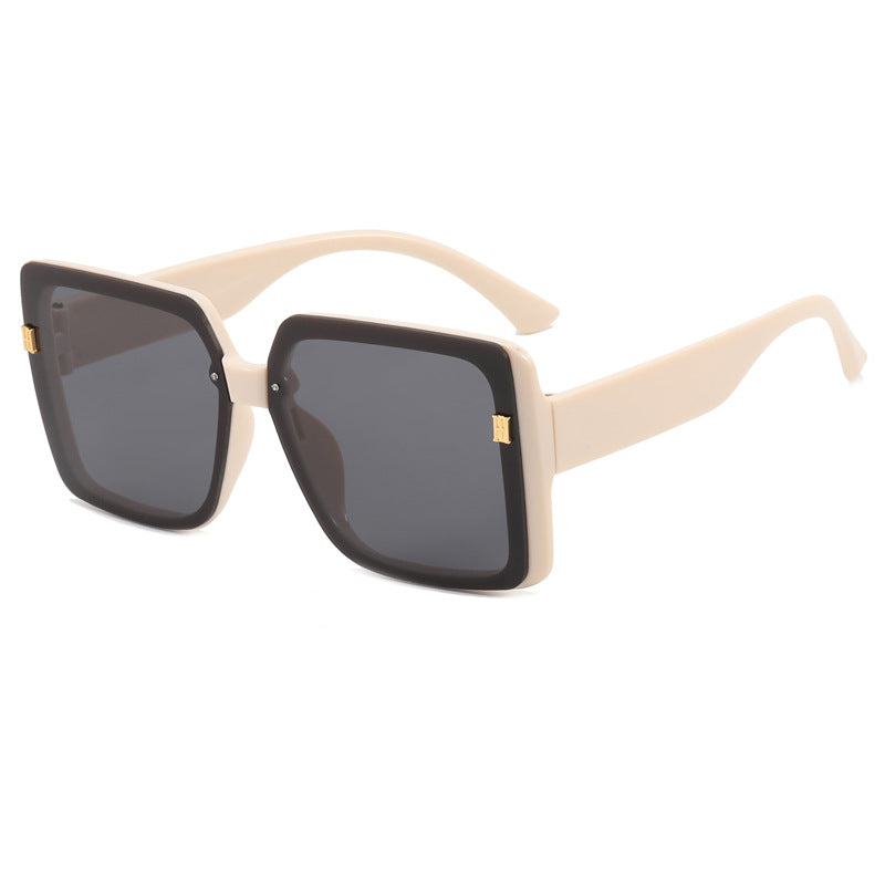 Damen trendige oversized quadratische Sonnenbrille Brehn