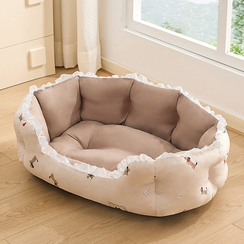 Nest-förmiges Gemütliches Hundebett