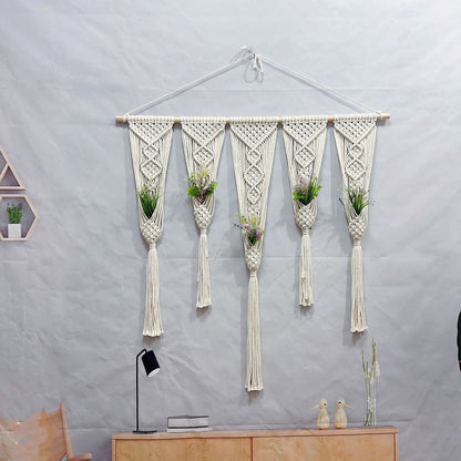 Macrame Wandhängenden Pflanzer Brehn