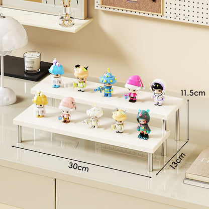 Drei-Tier Acryl Display Riser für Sammlungsfiguren