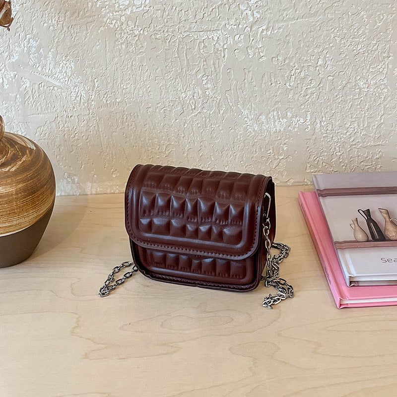 Texturiert gesteppte Mini-Crossbody-Tasche Brehn
