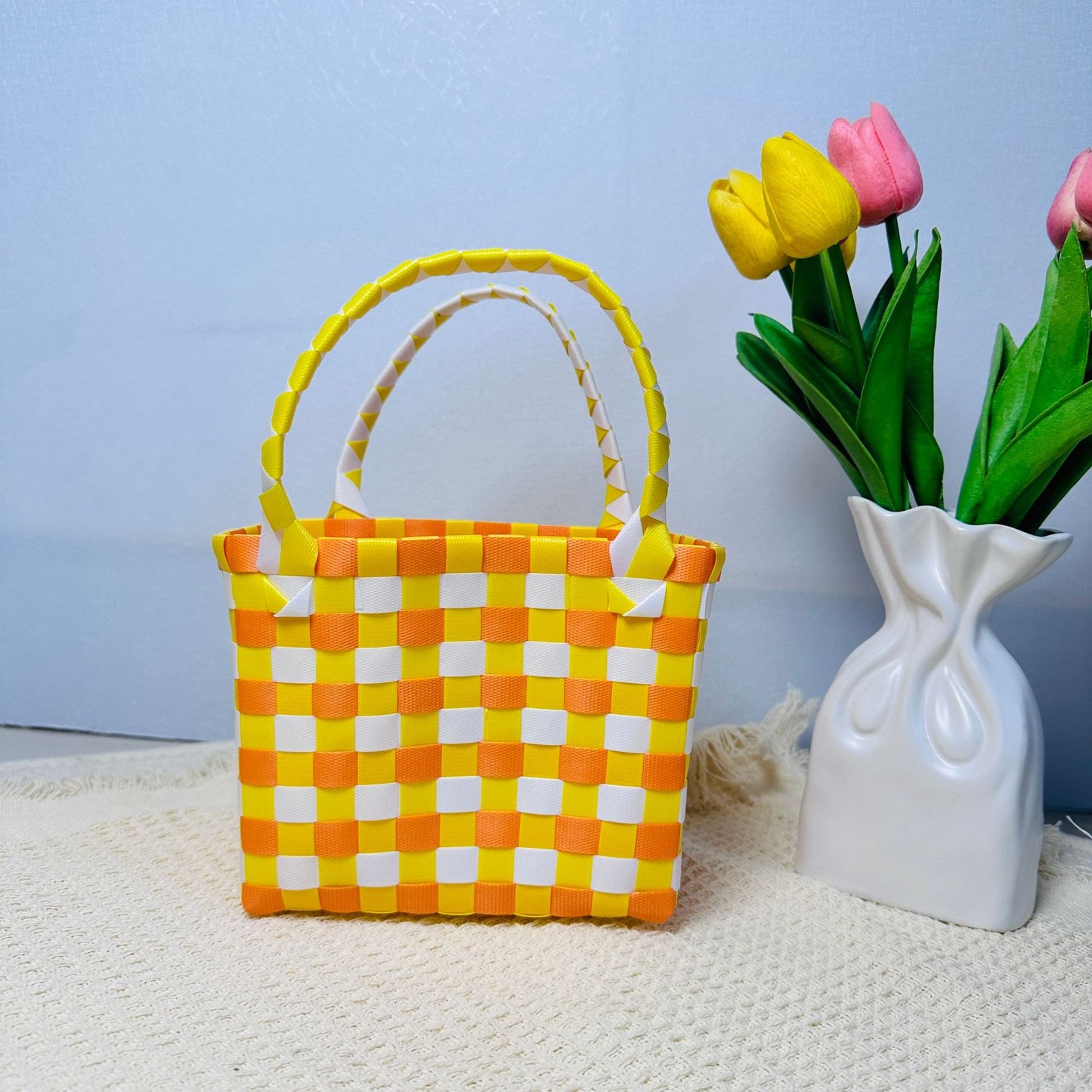 Geflochtene Jutetasche Brehn