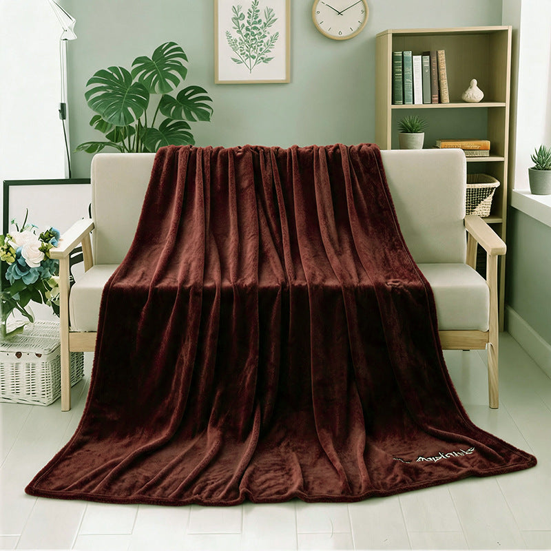 Damen Luxuriöse Kuscheldecke aus besonders weichem Mikrofaser Brehn