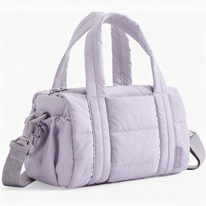 Stylische gep puffte Stoff Reisetasche Brehn