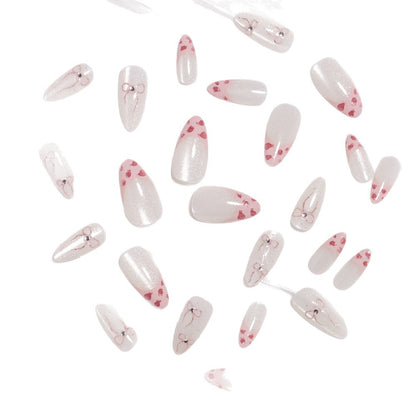 Künstlerisches dekoratives Press-On-Nagelset Brehn