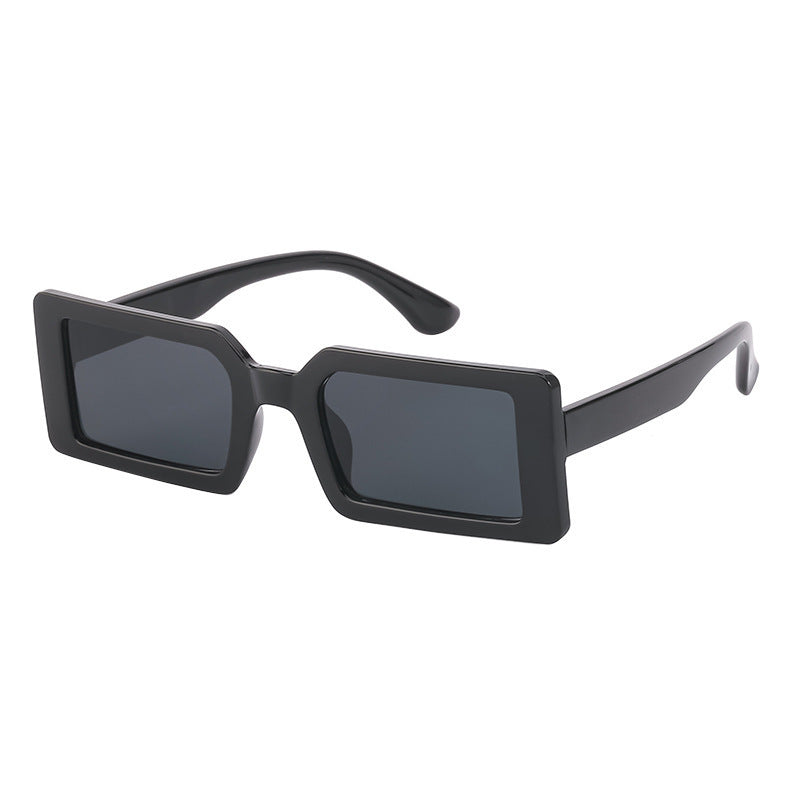 Damen modische transparente Eck-Sonnenbrille Brehn