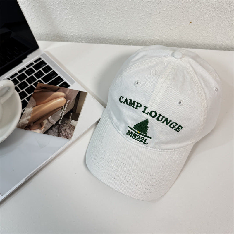Herren bestickte Camp Logo Baseballcap Brehn