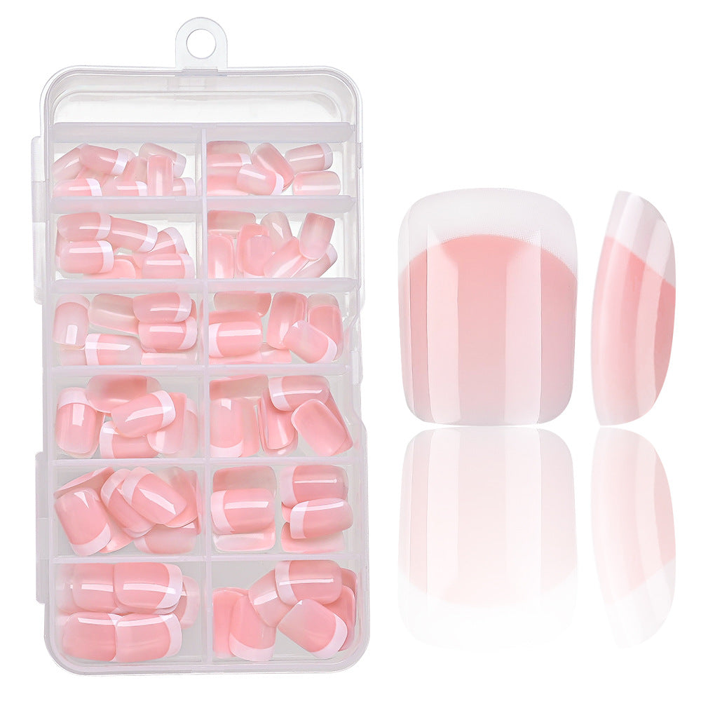 Premium French Tip Fake Nail Kollektion Brehn