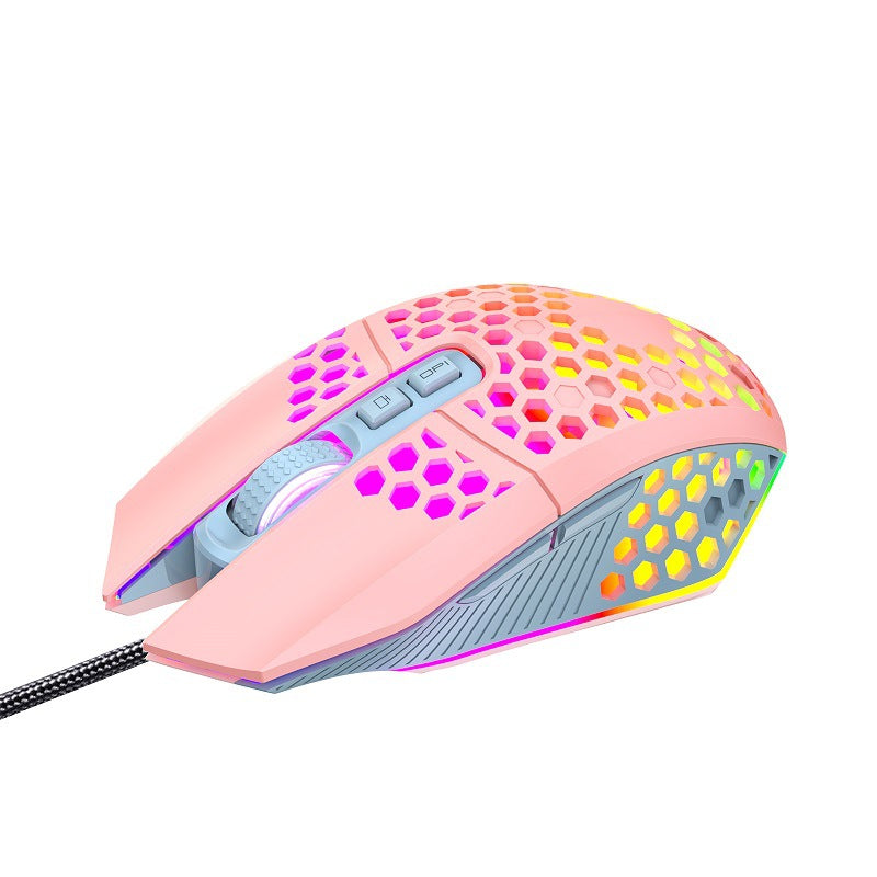 Gaming-Maus mit Rgb-Beleuchtung und Ergonomischem Design Brehn