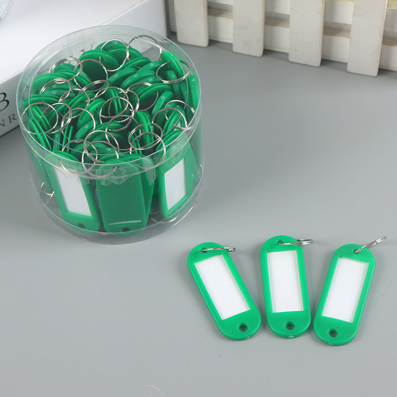 Unisex Etiketten Schlüsselanhänger Set Brehn