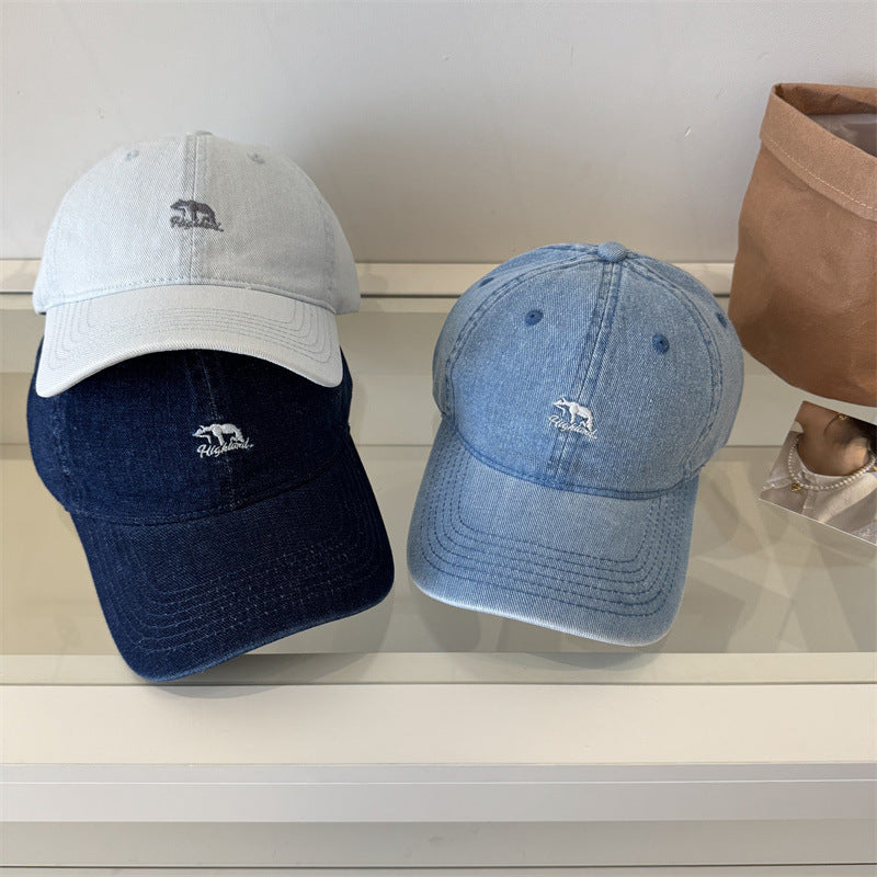 Damen Classic Denim Baseball Cap Brehn