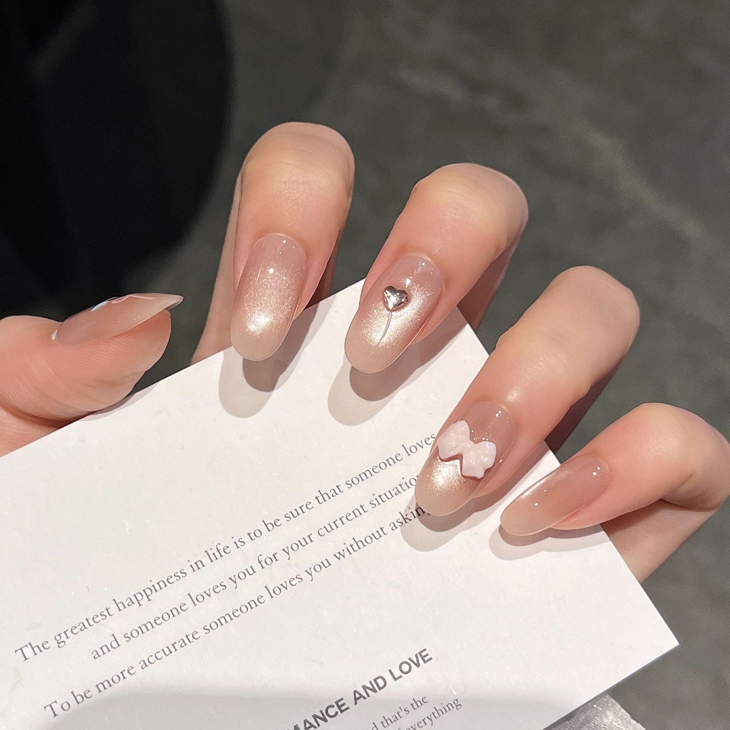 Dekorative 3D Nagelkunst Extensions Brehn