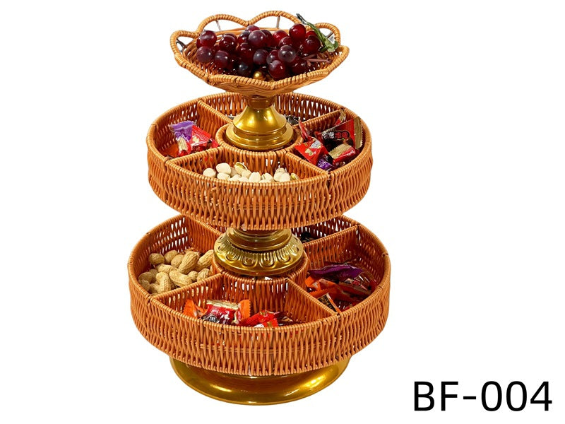 Etagere für Snacks und Früchte Brehn