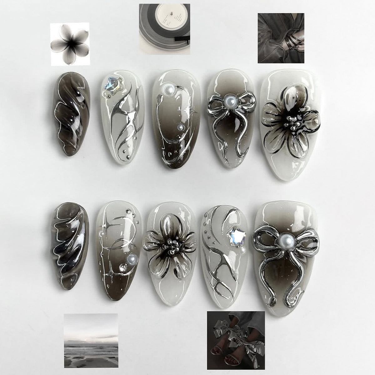 Elegante Nagelkunstsets Brehn