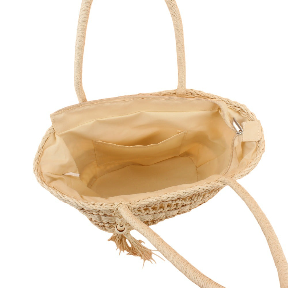 Geflochtene Strandtasche Brehn