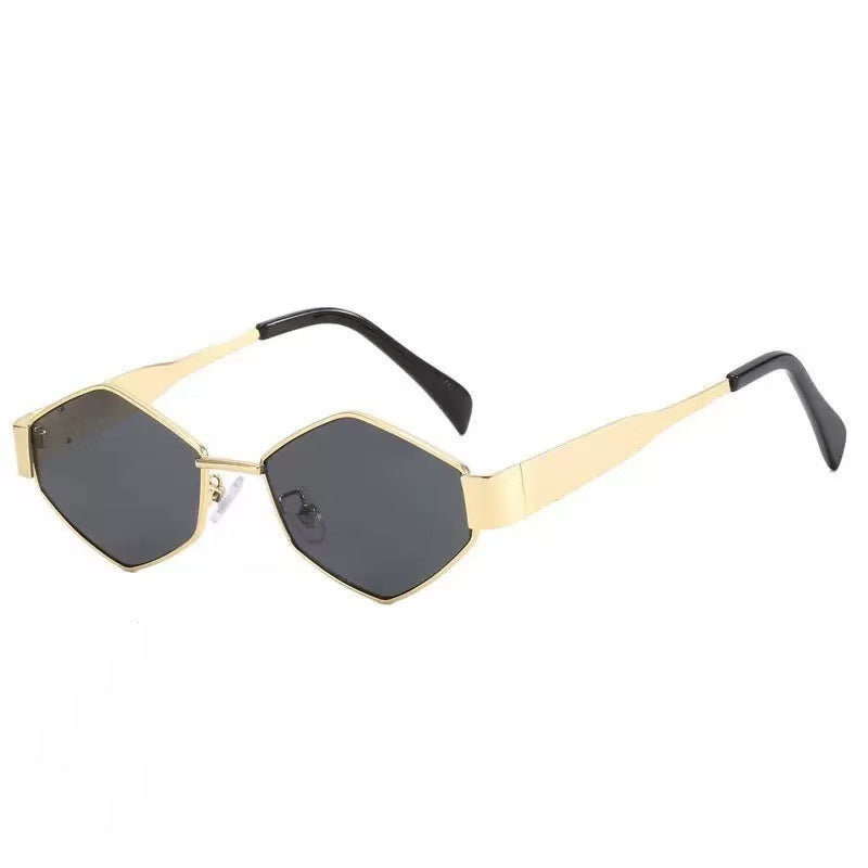 Elegante Modische Ovale Rahmen Sonnenbrillen Brehn