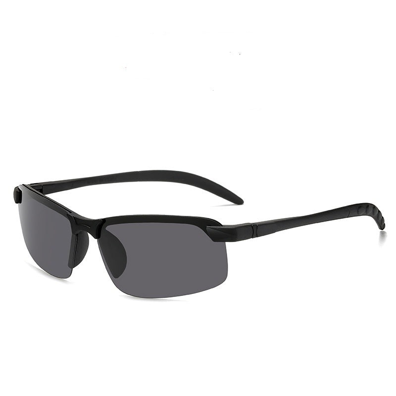Herren Sportliche Sonnenbrille mit polarisierten Gläsern und flexiblem Rahmen Brehn