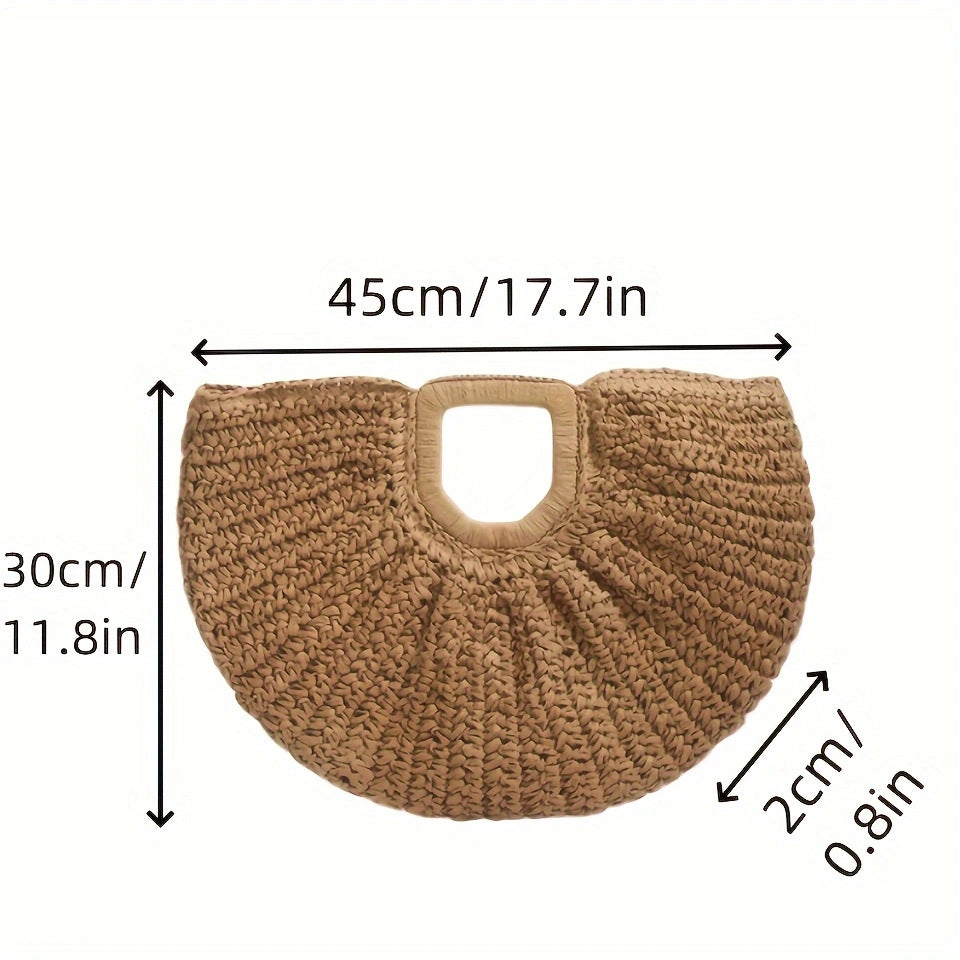 Handgefertigte Makramee Strandtasche Brehn