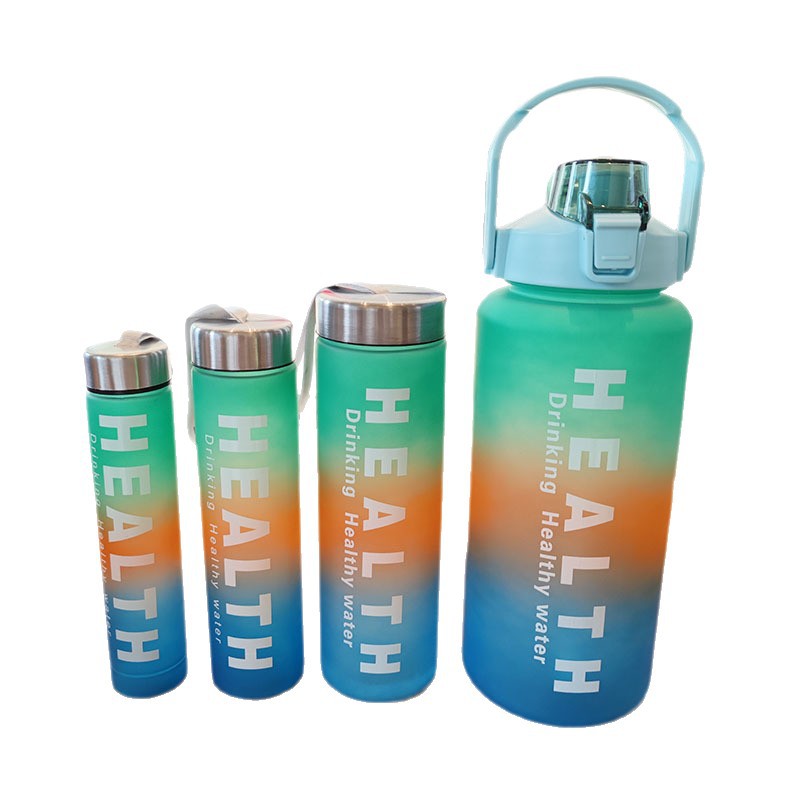 Damen isolierte Sporttrinkflasche mit ergonomischem Griff und auslaufsicherem Deckel Brehn