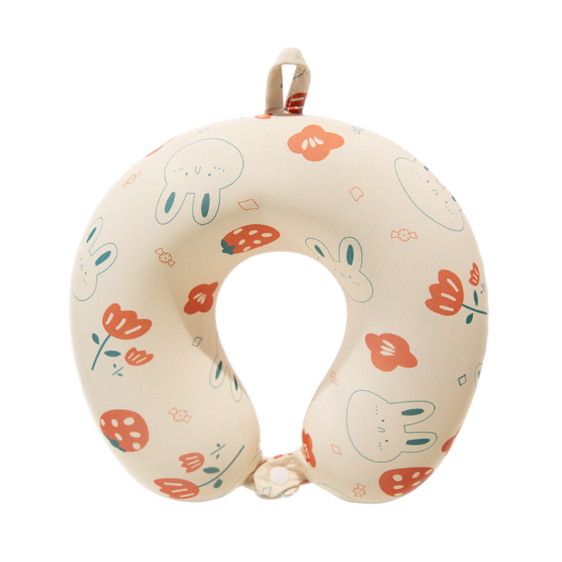 Ergonomisches Nackenkissen mit floralem Design Brehn