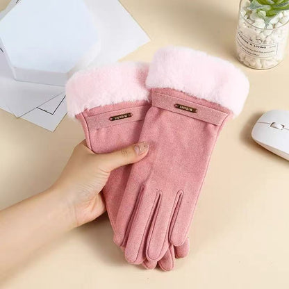 Luxuriöse Fleecegefütterte Touchscreen-Handschuhe Brehn