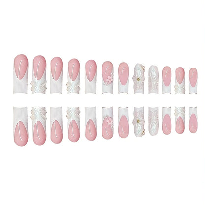 Dekorativer Press-On Nagelset Brehn