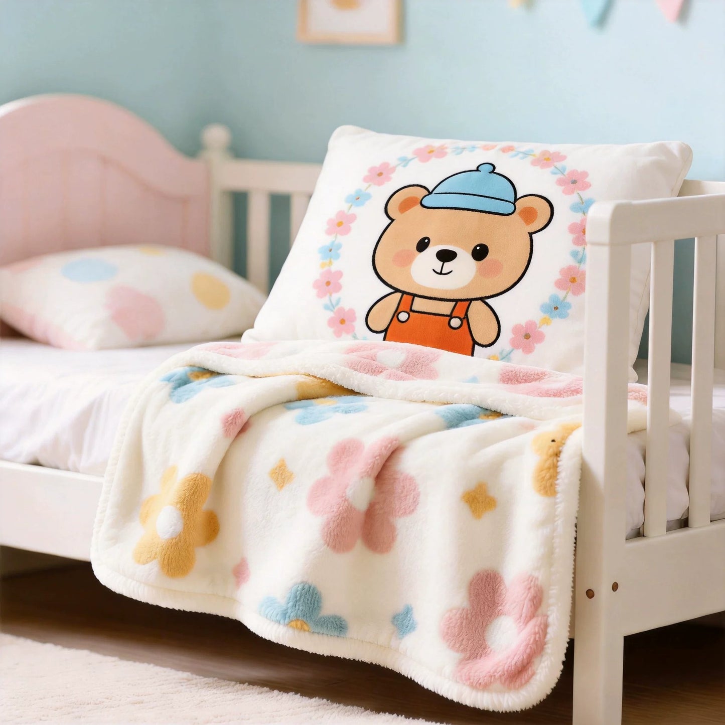Kinder Kuscheldecke mit tierischem Motiv Brehn