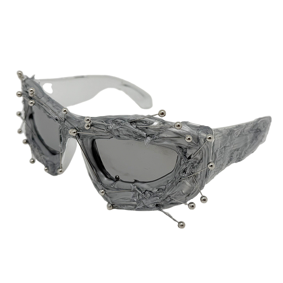 Damen Kreative Design-Sonnenbrille mit innovativem Akzent Brehn