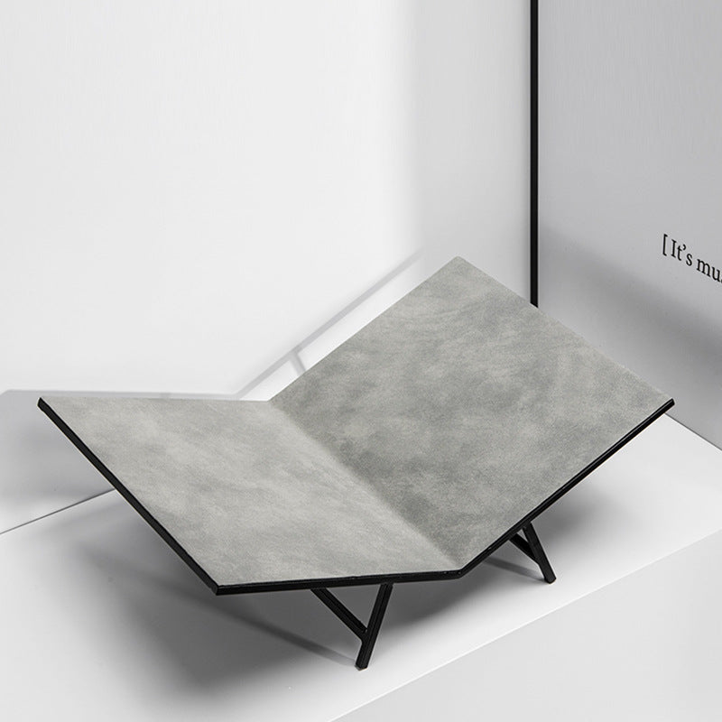 Geometrischer Betondekorativer Couchtisch