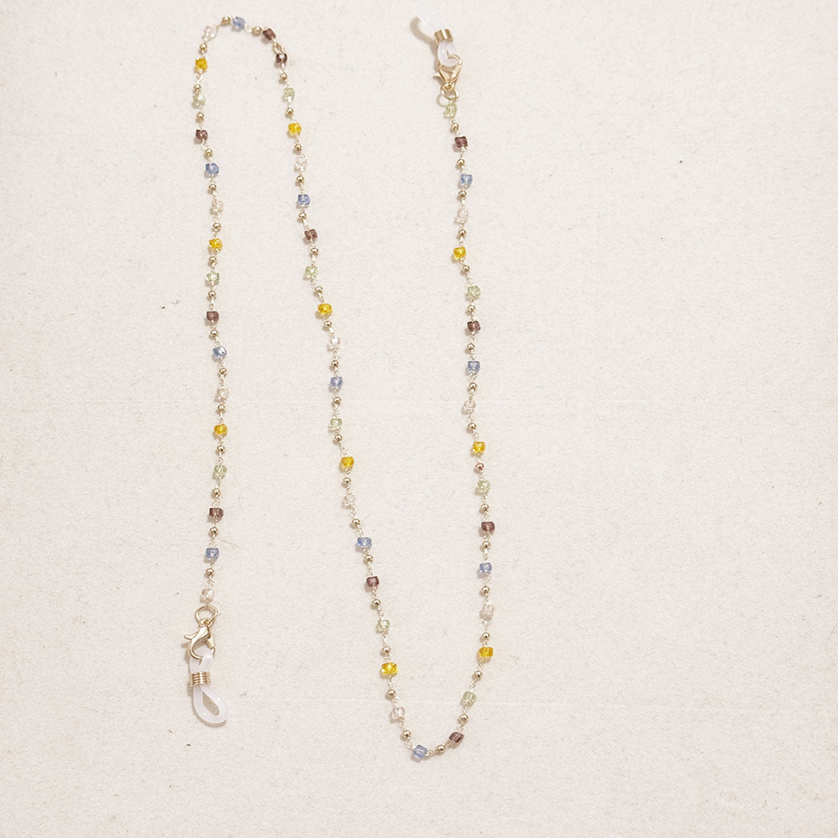 Bunte Edelstein Brillen Kette Brehn