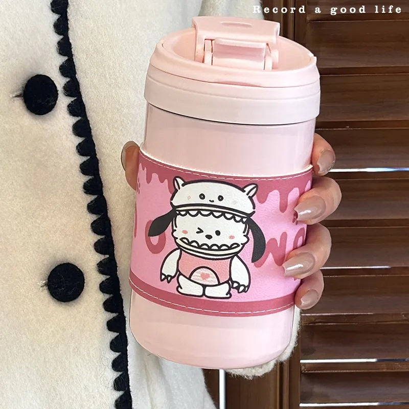 Damen Isolier-Thermobecher mit niedlichem Tiermotiv Brehn