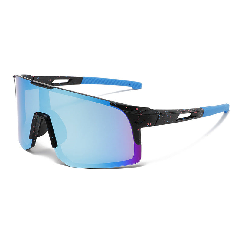 Unisex nan sportliche Wraparound Sonnenbrille mit polarisierten Gläsern, hohem UV-Schutz und rutschfestem Nasenpad Brehn