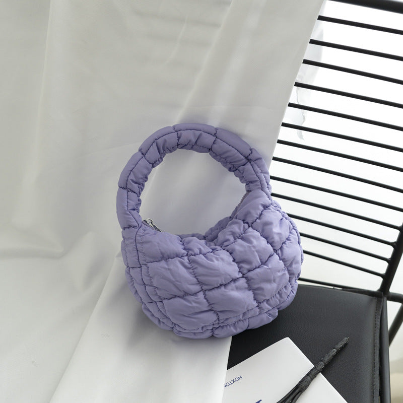 Gepolsterte Mini Schultertasche