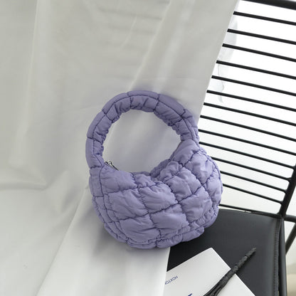 Gepolsterte Mini Schultertasche