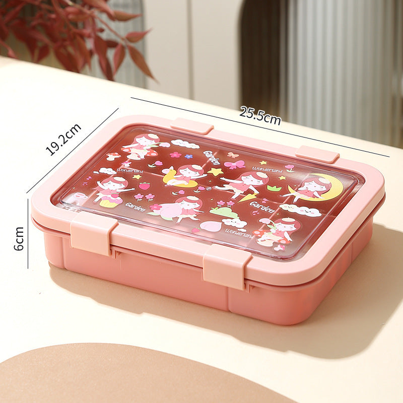 Verspielt Einhorn-Themen Bento Lunchbox