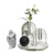 Moderne Dekorative Skulpturen Set